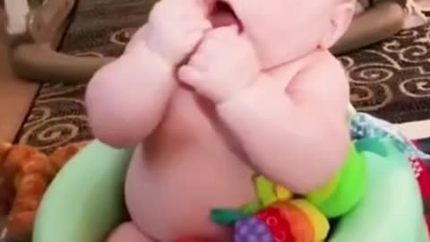 New Video Funny Baby Videos eating fruits HD Rumble Video