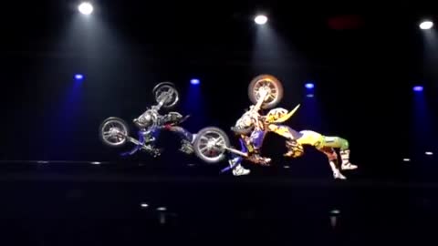 motorcycle jumping