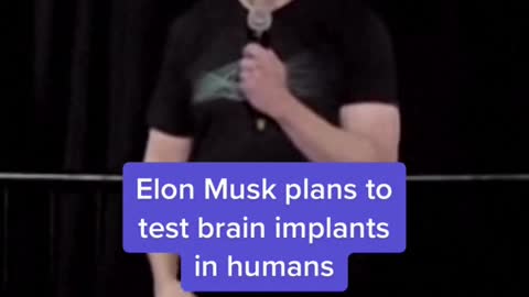 # ElonMusk says he is working with the FDA to begin human trials for