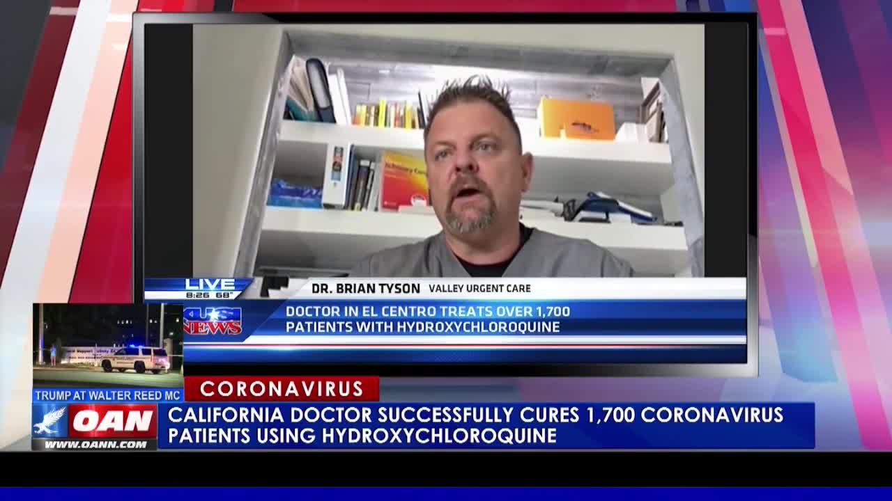 California doctor successfully cures 1,700 Covid Patients