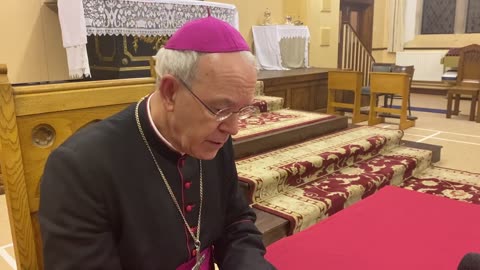 Bishop Athanasius “The State of the Church” Belfast. ARC Tv Nov 27th 2023
