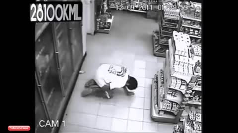 Top 8 scary videos (ghost attack caught on cctv footage)