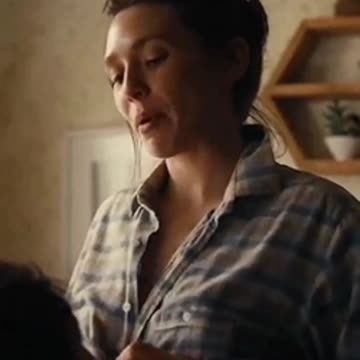 ELIZABETH OLSEN & A SHIRT | Take Deep Breathe