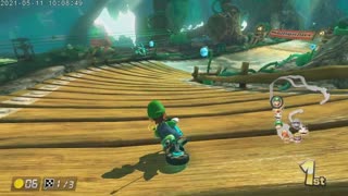 Mario Kart 8 Deluxe Switch Luigi Part 23 Wild Woods