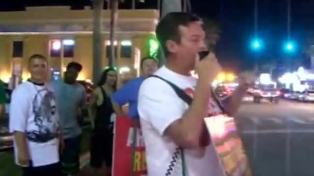 Witnessing to a Hypocrite and a Drunkard - Daytona Beach, FL - Spring Break - Kerrigan Skelly