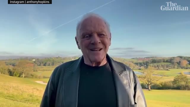 Anthony Hopkins pays tribute to Chadwick Boseman after Oscar win