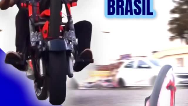 strangest motorcycle in Brazil