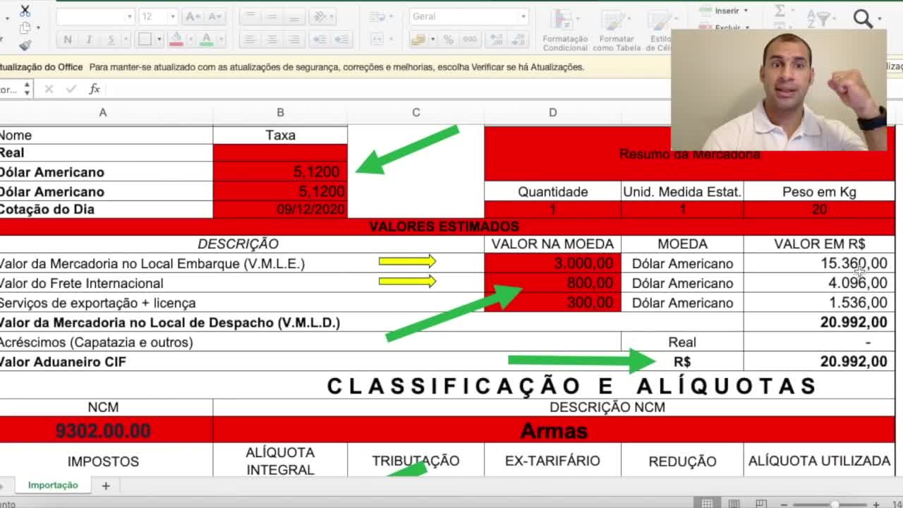 ARMAS Imposto ZERO