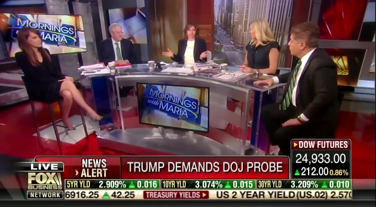 Fox's Bartiromo: DOJ, FBI, IRS, CIA 'were all involved in trying to take down Donald Trump'