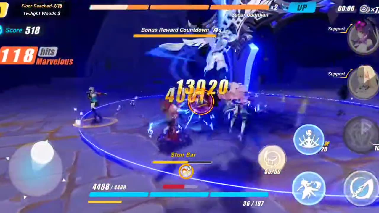 Honkai Impact 3rd - Elysian Realm Real Difficulty W/ Twilight Paladin Pt 2