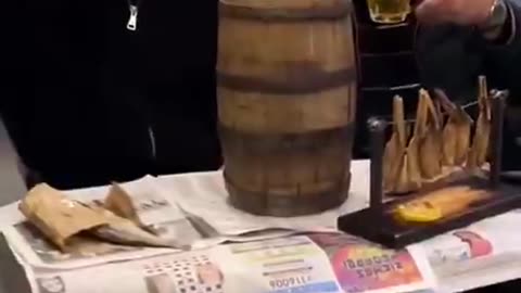 Guaranteed way to make new friends … beer