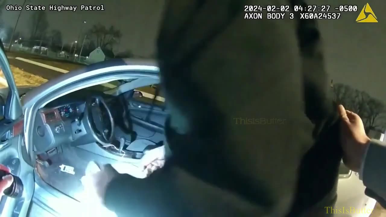 Body cam footage of former OSU quarterback Art Schlichter's cocaine arrest