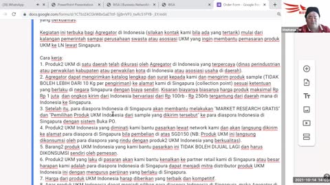 Diskusi Online UKM Naik Kelas