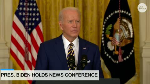 President Joe Biden holds news conference