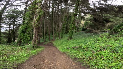 sutro heights gg bridge ride through the illuminati golf course sea cliff baker beach