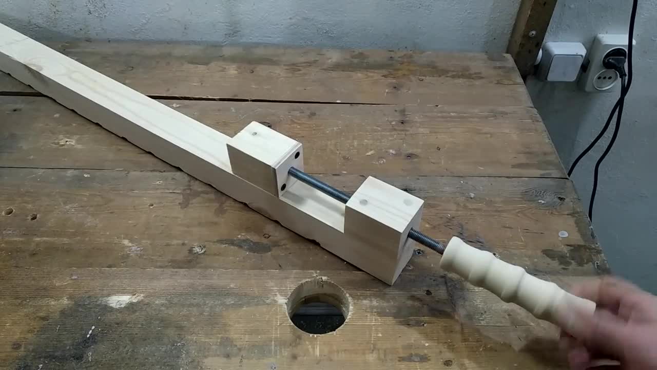 DIY Clamps For WoodWorking Homemade Bar Clamps