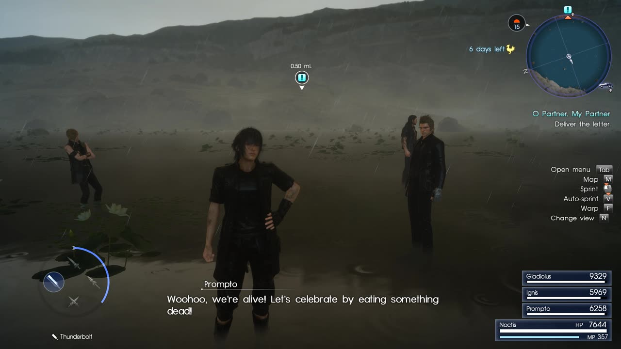 (HaiderFOX) Final Fantasy XV Defeat 9 Bandersnatch