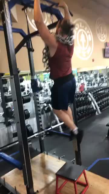 Pull ups off the chain