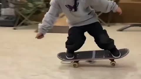 4 year old skater