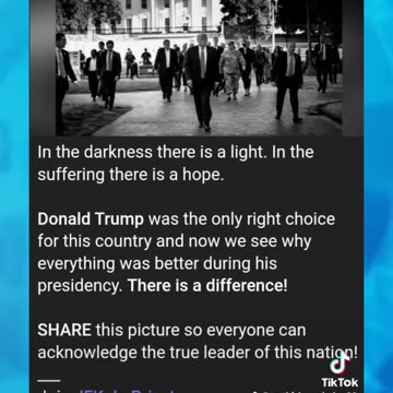 IN THE DARKNESS THERE WILL ALWAYS COME LIGHT