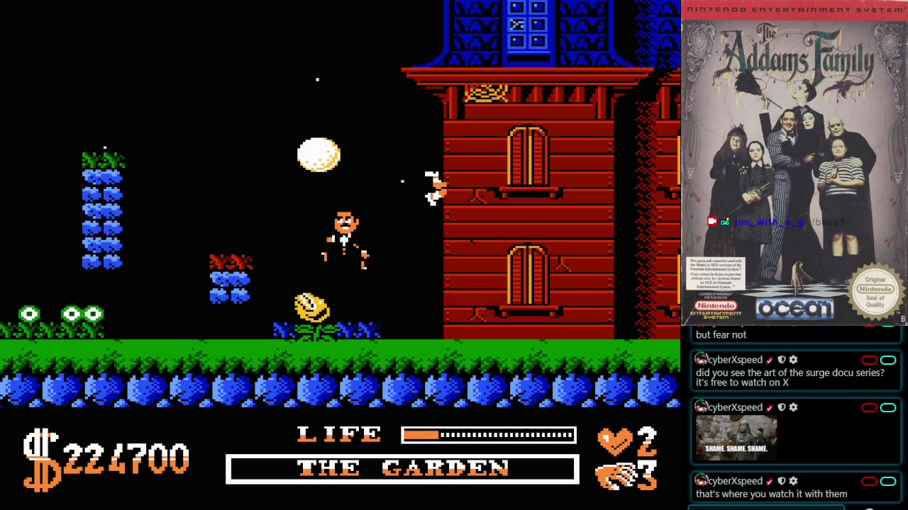 The Addams Family NES Part 1