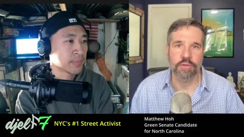Matthew Hoh (G) NC Senate Green Party UP 22