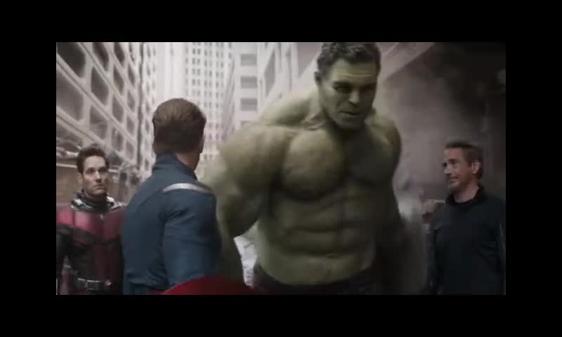 Hulk Smashed Embarrassing moments 😂 time travel in END GAME