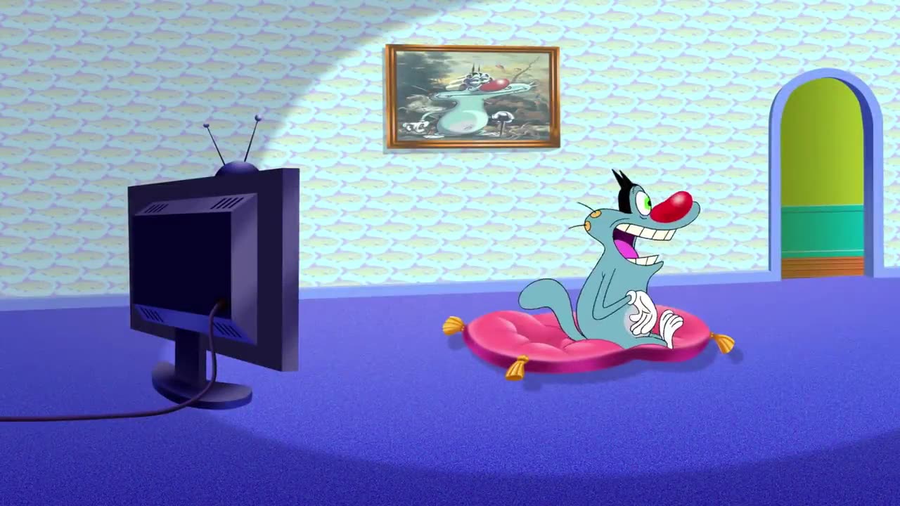 Oggy and the Cockroaches - ROLLER COASTER (S01E45) CARTOON | New Episodes in HD