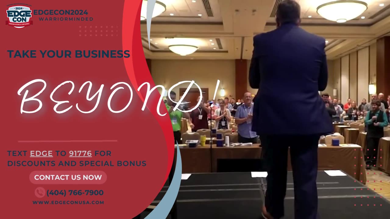 Donโt Just Dream, Do! ๐๐Take Your Business Beyond at EDGEcon Kingdom Conference! ๐ผ๐ช