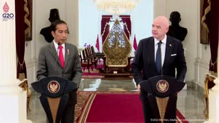 FIFA president on the Indonesia stadium tragedy