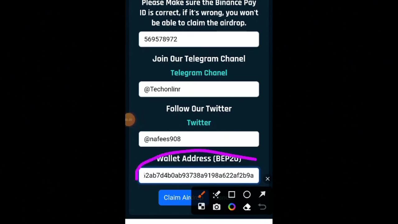 Jadeilt token fee quick withdraw in usdt bainans