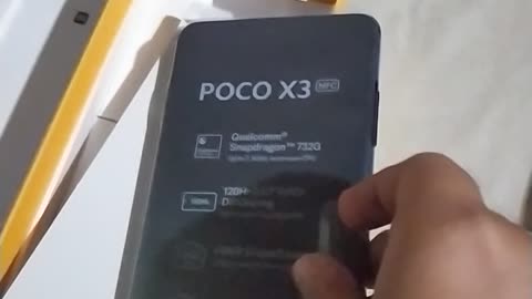 POCO X3 Unboxing