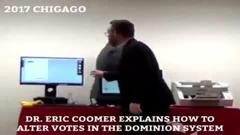 Eric Coomer Explains How To Alter Votes