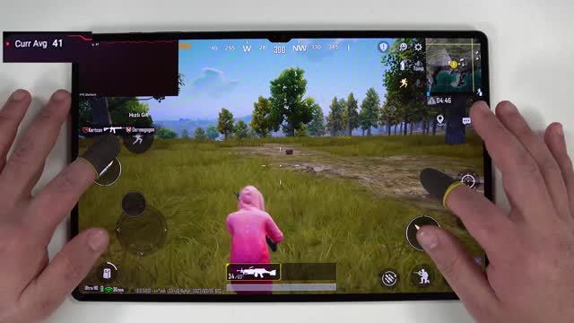 PUBG MOBILE TEST - Samsung Galaxy Tab S8 Ultra vs iPAD PRO M1