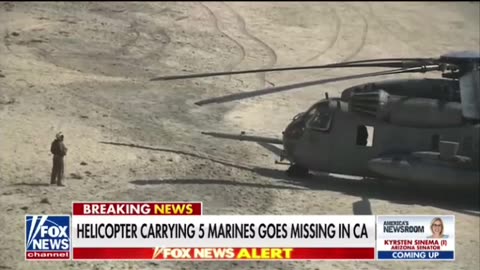 Helicopter Carrying 5 Marines Goes Missing in California