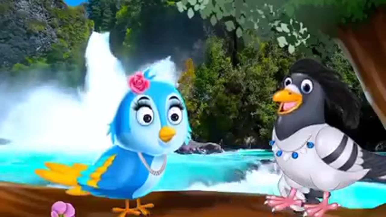 A Clever Crow #### Ak Chalak Kawa ## moral story for kids in Hindi cartoon