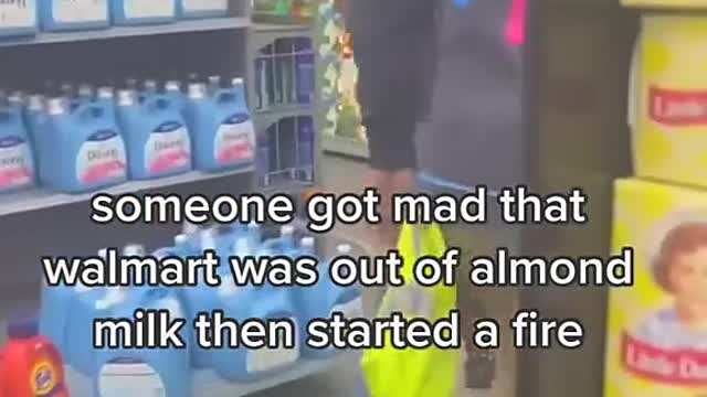 How can good goods in the supermarket spontaneously burn