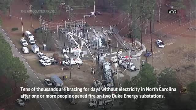 North Carolina power outages could last for days