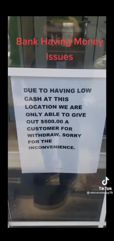 Another bank closed down