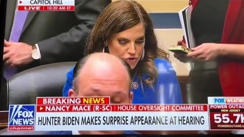 DRAMA on Capitol Hill🎬 Nancy Mace is doing a GREAT JOB holding HUNTER BIDENS feet to the FIRE 🔥