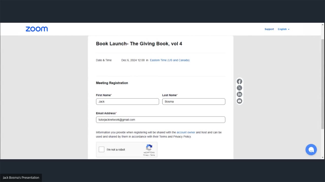 Book Launch- The Giving Book Vol 4