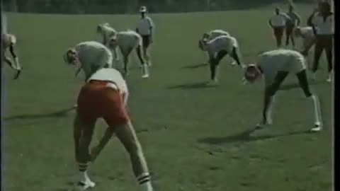 August 14, 1982 - Coach Lee Corso Gets His Indiana University Football Team Ready