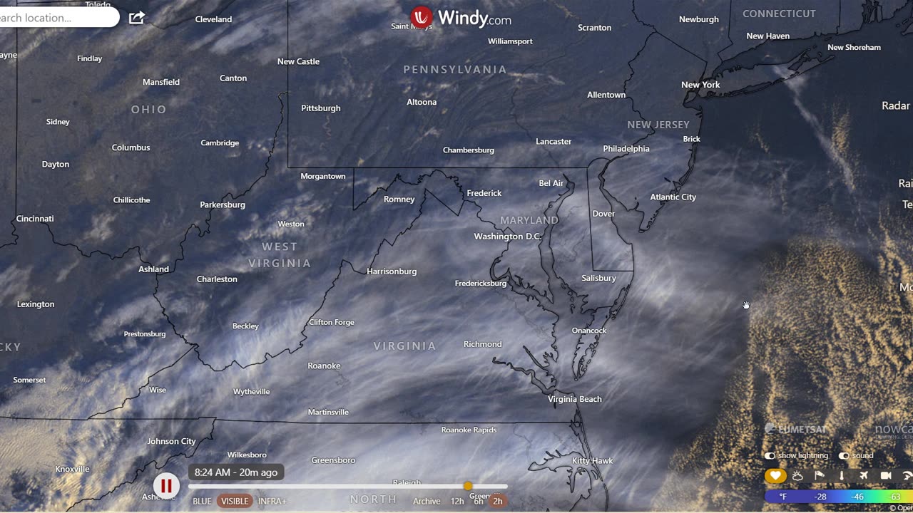 Large CIA Military Weather Operations going on over Southeastern United States