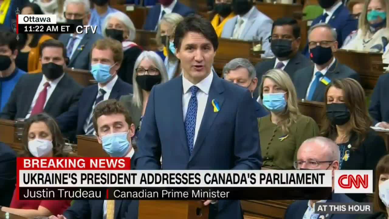 Trudeau praises Zelesnky