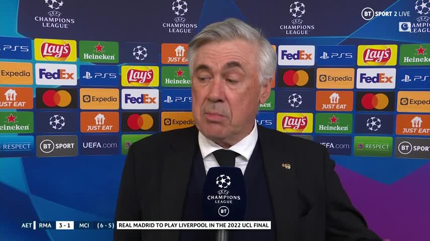 The final will be fantastic!" Cool, calm and collected Ancelotti after Real Madrid victory