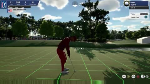 Golf club PGA tour