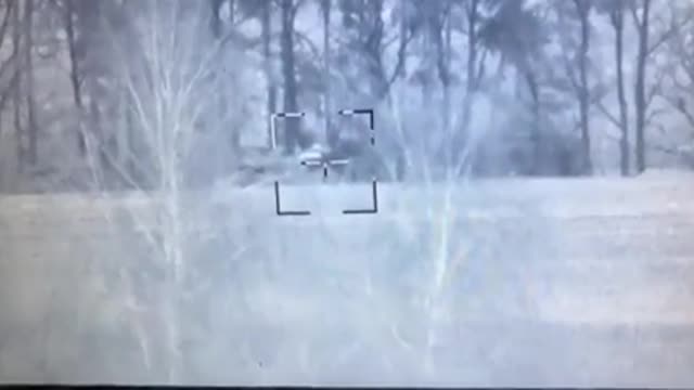 Ukraine War - Ukraine ATGM Strike on Russian Vehicle