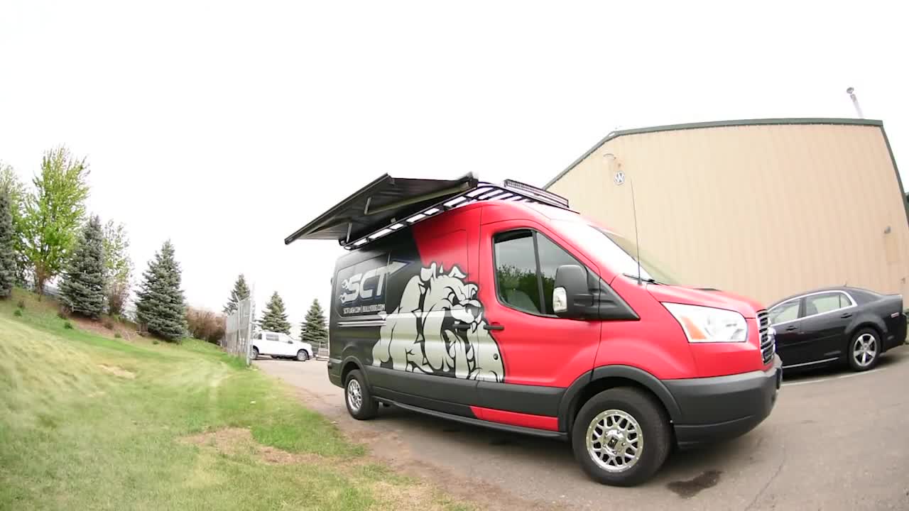 Ford Transit Work and Play Van - Garage in transit?