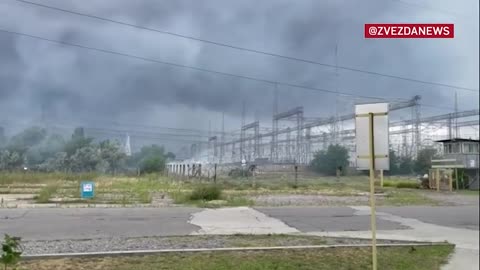 Ukraine Shelled the Zaporozhye Nuclear Power Plant: Authorities - Ukraine War Combat Footage 2022