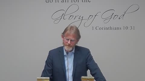 October 28, 2023 Sermon by Graham Parish